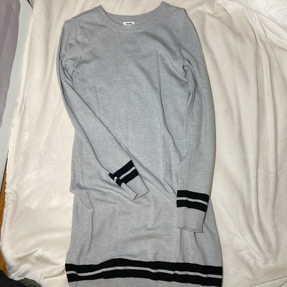 Soft cotton long sleeve dress